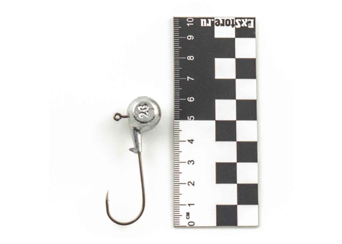 Джиг головка IVVA крючок 6/0 26 гр (10 шт. в упак.)