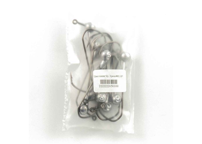 Джиг головка IVVA крючок 6/0 8гр 120 градусов (10 шт. в упак.)