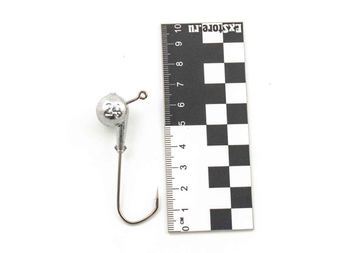 Джиг головка IVVA крючок 5/0 24гр 120 градусов (10 шт. в упак.)