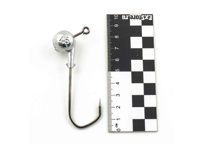 Джиг головка IVVA крючок 10/0 46гр 120 градусов (10 шт. в упак.)