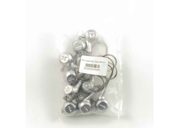 Джиг головка IVVA крючок 6/0 26 гр (10 шт. в упак.)