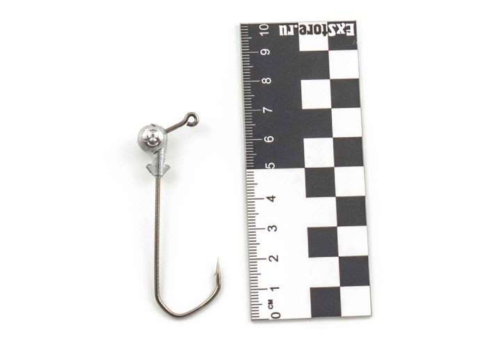 Джиг головка IVVA крючок 6/0 8гр 120 градусов (10 шт. в упак.)