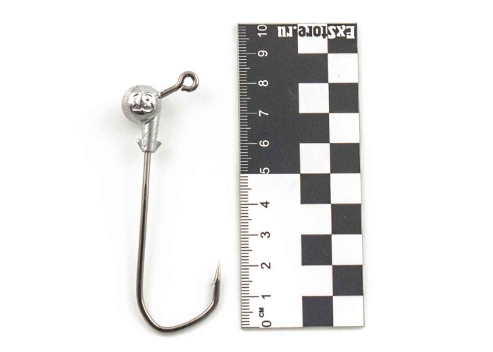 Джиг головка IVVA крючок 10/0 18гр 120 градусов (5 шт. в упак.)