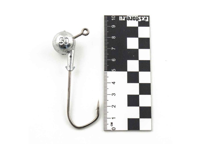 Джиг головка IVVA крючок 10/0 50гр 120 градусов (10 шт. в упак.)