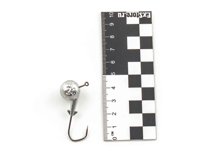 Джиг головка IVVA крючок 3/0 24 гр 120 градусов (10 шт. в упак.)