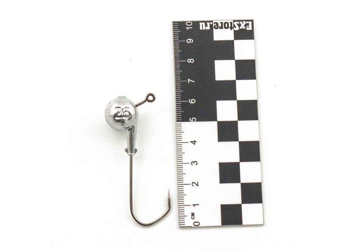 Джиг головка IVVA крючок 5/0 26гр 120 градусов (10 шт. в упак.)