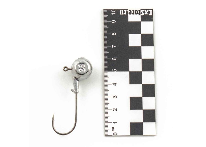 Джиг головка IVVA крючок 6/0 28 гр (10 шт. в упак.)