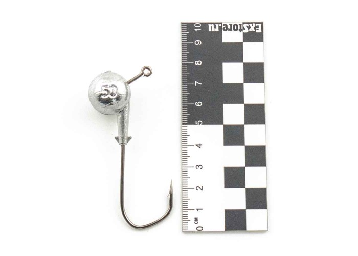 Джиг головка IVVA крючок 7/0 50гр 120 градусов (10 шт. в упак.)