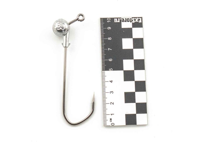 Джиг головка IVVA крючок 12/0 30гр 120 градусов (10 шт. в упак.)