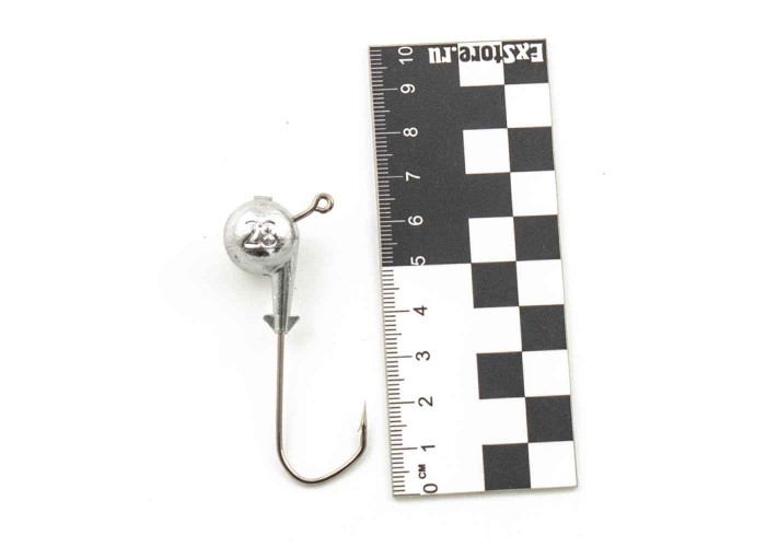 Джиг головка IVVA крючок 5/0 28гр 120 градусов (10 шт. в упак.)