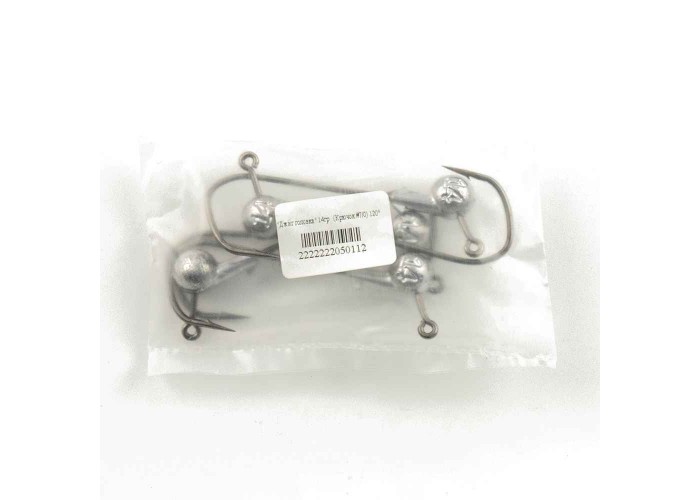 Джиг головка IVVA крючок 7/0 14гр 120 градусов (5 шт. в упак.)