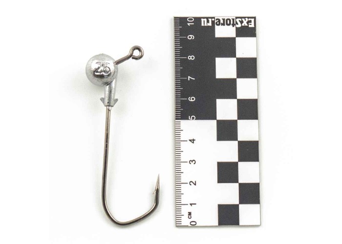 Джиг головка IVVA крючок 10/0 26гр 120 градусов (10 шт. в упак.)