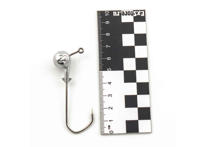 Джиг головка IVVA крючок 6/0 20гр 120 градусов (10 шт. в упак.)