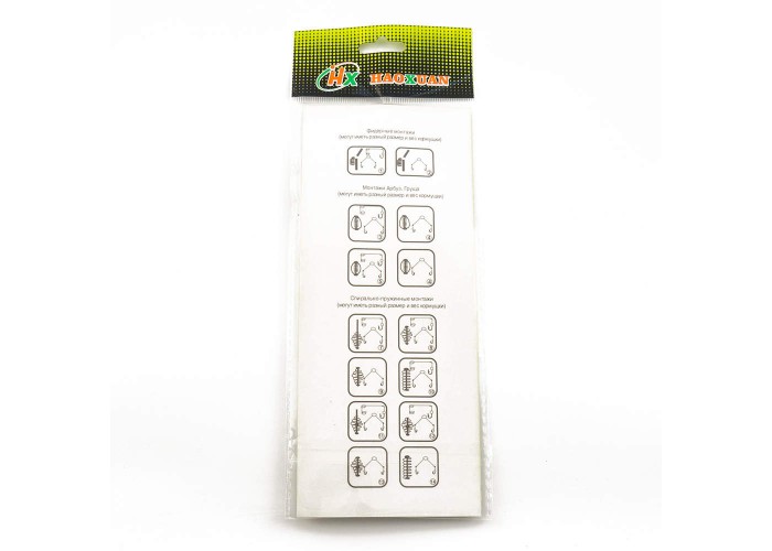 Антизакручиватель Palomino с поводками с крючками #8 10/50