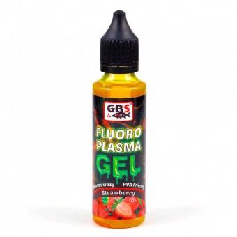 Флюоресцентный гель GBS "Fluoro Plazma" Strawberry Клубника