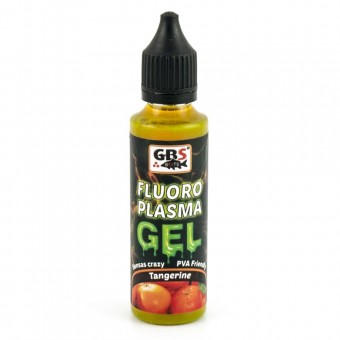 Флюоресцентный гель GBS "Fluoro Plazma" Tangerine Мандарин 50 мл