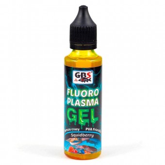 Флюоресцентный гель GBS "Fluoro Plazma" Squidberry Кальмар ягоды 50 мл