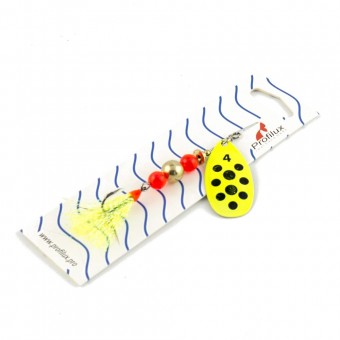 Блесна вращающаяся Profilux Френч 4 (10гр) цв. 213 желтый (5 шт в упак.)