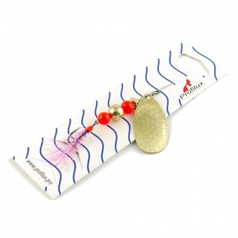 Блесна вращающаяся Profilux Френч 4 (10гр) цв. 05 латунь чешуя (5 шт в упак.)