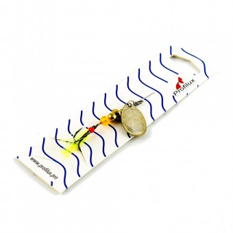 Блесна вращающаяся Profilux Френч 2 (4гр) цв. 04 серебро чешуя (5 шт в упак.)