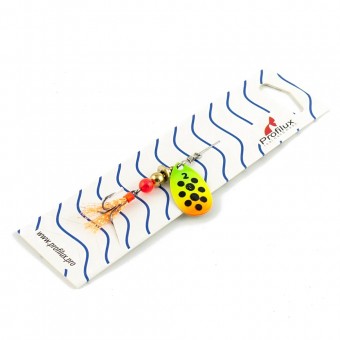 Блесна вращающаяся Profilux Френч 2 (4гр) цв. 211 регги горизонтальный (5 шт в упак.)