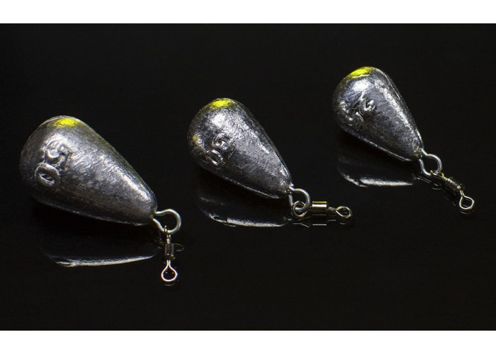 Груз IVVA "Груша с ухом и вертлюгом" 50 гр (5 шт. в упак.)