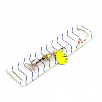 Блесна вращающаяся Profilux Инди 3 5гр цв. 213 желтый (5 шт в упак.)