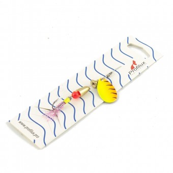 Блесна вращающаяся Profilux Инди 3 5гр цв. 218 желтый-оранжевый (5 шт в упак.)