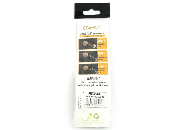 Игла для насадок Caiman Extra Strong Allround Needle GZ-08 метал. ручка