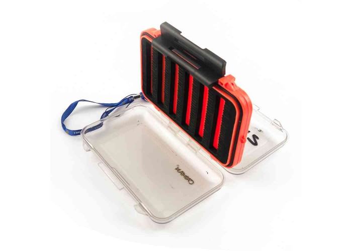 Коробка Caiman оранжевая со шнурком ZY-029 15x10x4cm