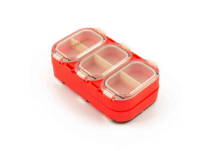 Коробка Caiman разборная 12 ячееч ZY-033 11x7x3,5cm