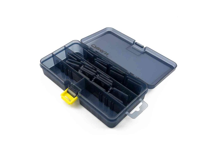 Коробка Caiman желтая застежка ZY-079 18,5x10x3,5cm