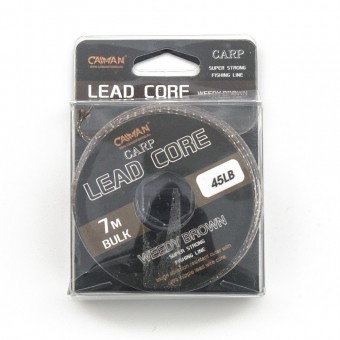 Лидкор Caiman Lead Core 7m 45lbs Weedy Brown 205857