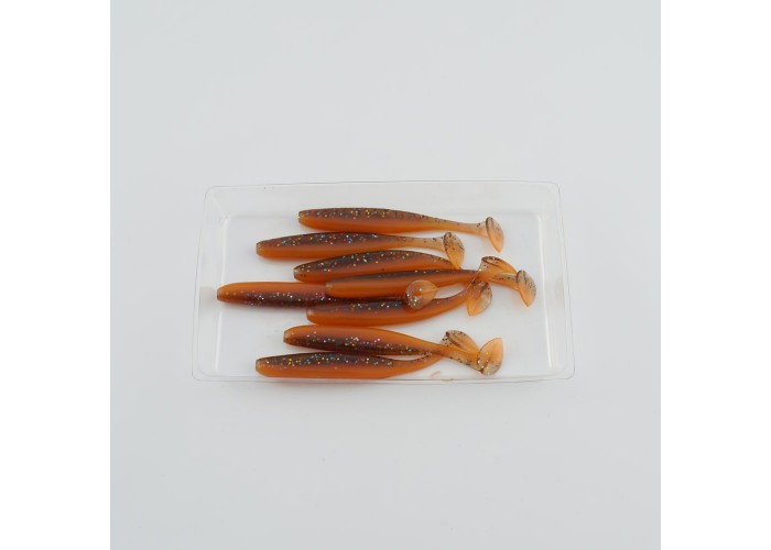 Виброхвост FISHER BAITS Light Glow 71мм цвет 14 (уп. 8шт)