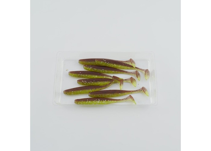 Виброхвост FISHER BAITS Light Glow 71мм цвет 15 (уп. 8шт)