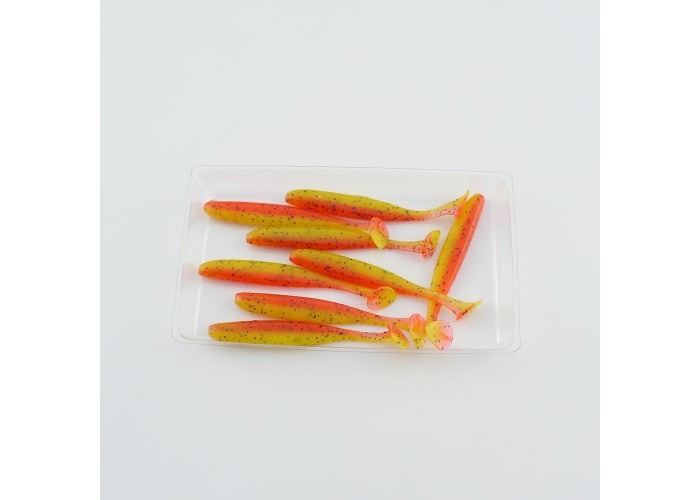 Виброхвост FISHER BAITS Light Glow 71мм цвет 17 (уп. 8шт)