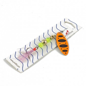 Блесна вращающаяся Profilux Лонг4 12гр цв. 214 оранжевый (5 шт в упак.)