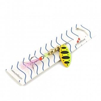 Блесна вращающаяся Profilux Лонг3 8гр цв. 209 регги вертикальный (5 шт в упак.)