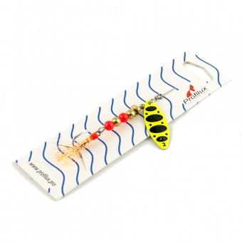 Блесна вращающаяся Profilux Лонг2 5гр цв. 213 желтый (5 шт в упак.)