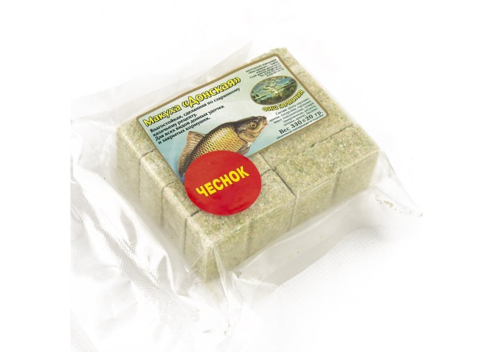 Макуха Донская 8 кубиков 350 гр чеснок (22шт. в упак)