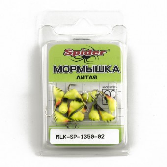 Мормышка вольфрамовая Spider Муравей с ухом 5,0 мм 02