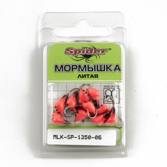 Мормышка вольфрамовая Spider Муравей с ухом 5,0 мм 06