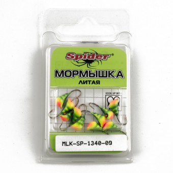 Мормышка вольфрамовая Spider Муравей с ухом 4,0 мм 09