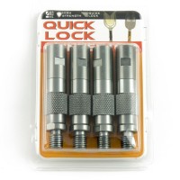 Быстросъёмник Caiman black nickel (4 шт. в упак.)