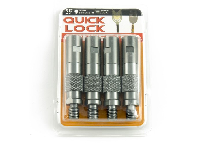 Быстросъёмник Caiman black nickel (4 шт. в упак.)