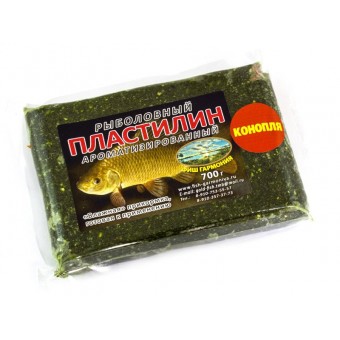 Пластилин рыболовный (14шт. в упак.) конопля