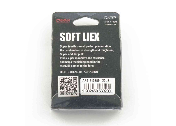 Поводочный материал без оплетки Caiman Soft Flex Camo Olive 10m 20lbs 215859