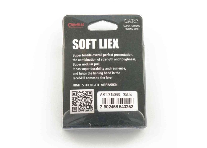 Поводочный материал без оплетки Caiman Soft Flex Camo Olive 10m 25lbs 215860