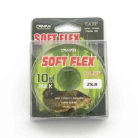 Поводочный материал без оплетки Caiman Soft Flex Camo Olive 10m 25lbs 215860