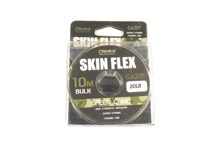 Поводочный материал Caiman Skin Flex в оплетке Камуфляж 10m 20lbs 215866